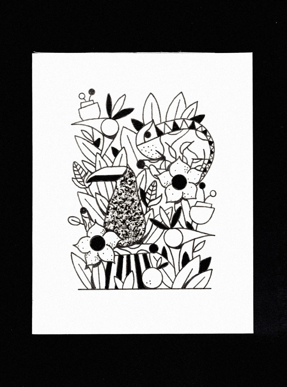 MaisonTangible_Portfolio_2023_Inktober_21ExoticAnimals